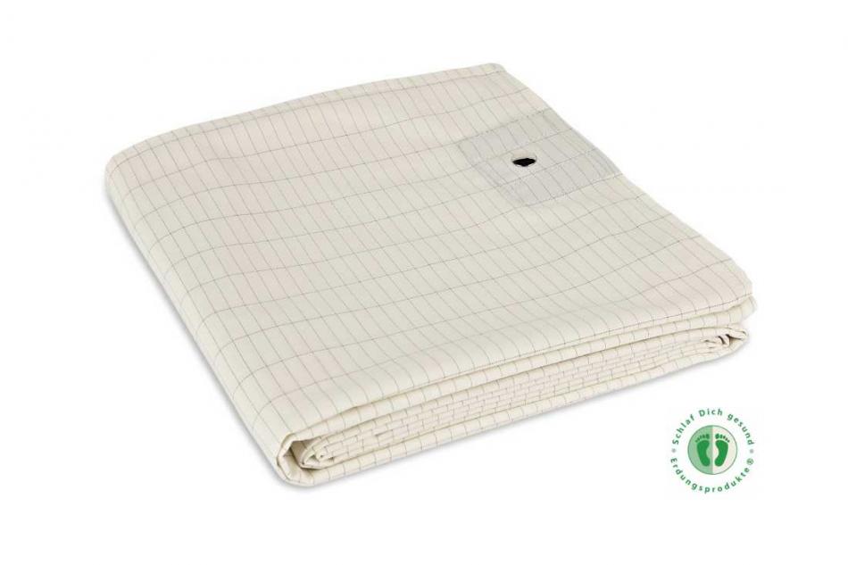 Erdungsprodukte® Erdungslaken 140x200 cm - B-Ware